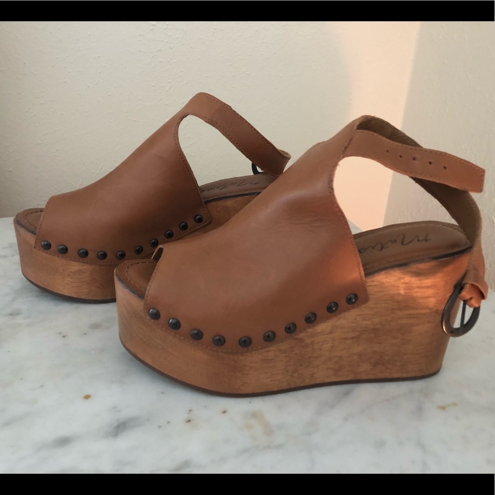 Matisse Tiegs Ankle Strap Platforms